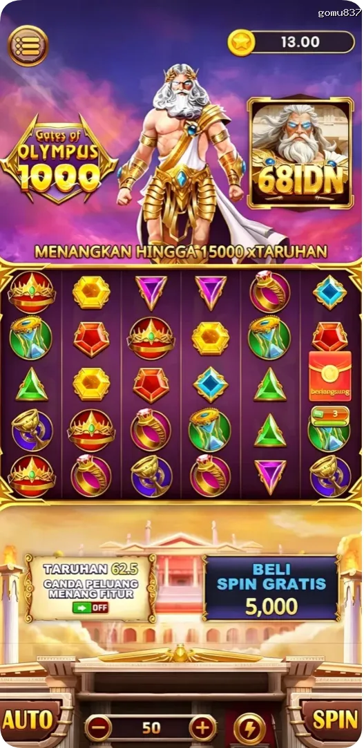 gomu837 Tangkapan Layar - APK Resmi